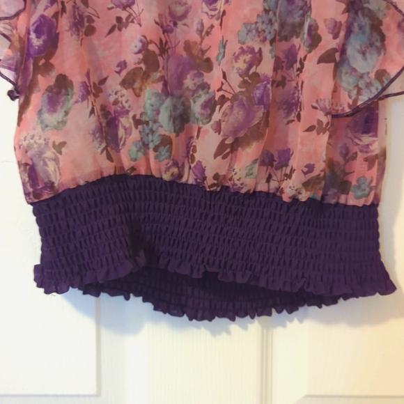 Romantic ruffles Chiffon top - Picture 4 of 4